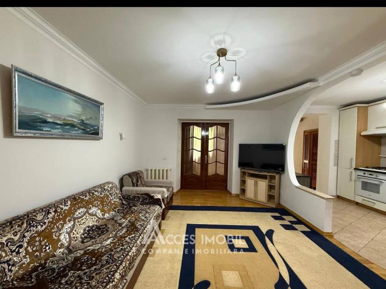 Chirie! Buiucani, str. Lisabona, 2 camere + living. Euroreparație!: 1