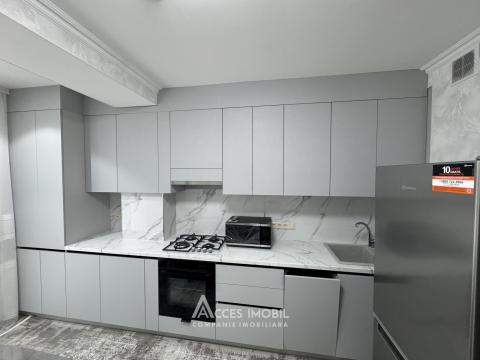 Solomon Construct! Bloc Nou! Codru, str. Jubiliară, 2 camere + living. Euroreparație! Încălzire autonomă!: 2