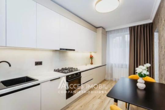 Chirie! Exfactor! Bloc Nou! Ciocana, str. Mircea cel Bătrân, 2 camere + living. Euroreparație!: 3