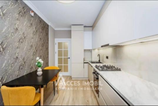 Chirie! Exfactor! Bloc Nou! Ciocana, str. Mircea cel Bătrân, 2 camere + living. Euroreparație!: 4
