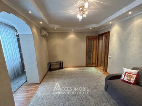 Chirie! AMIC! Bloc Nou! Botanica, str. Cetatea Albă, 2 camere + living. Euroreparație!: 5