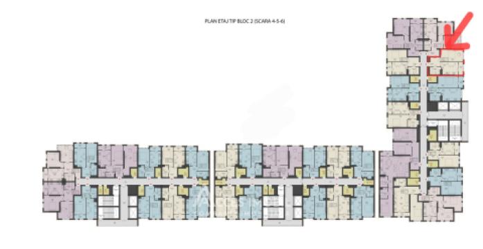 SkyHouse! Botanica, str. Cetatea Albă, 1 cameră, 42m². Încălzire autonomă!: 6