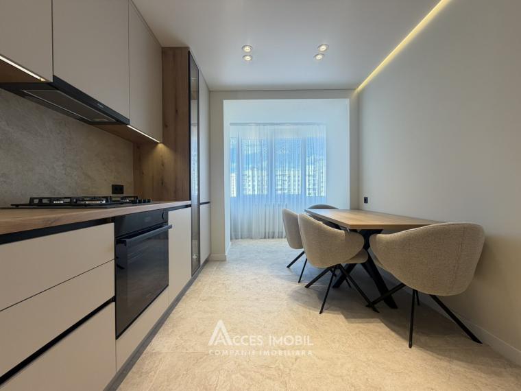 Exfactor! Bloc Nou! Buiucani, str. Ion Buzdugan, 2 camere + living. Euroreparație! Localizare de Mijloc!: 4