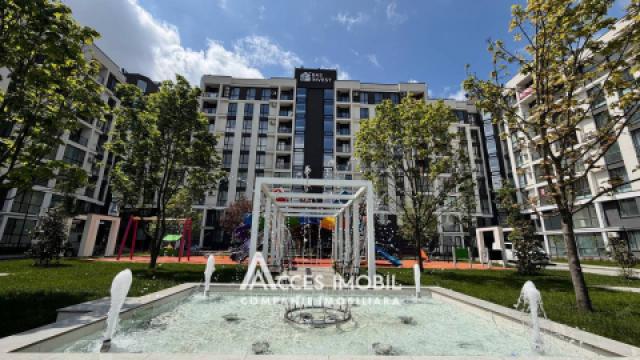 Golban Trade! Bloc Nou! Durlești, str. Regina Elisabeta, 1 cameră + living. Varianta albă! Încălzire autonomă!: 1