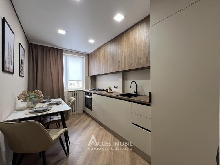 Ciocana, str. Petru Zadnipru, 3 camere, 63m². Euroreparație! Seria 135!: 2