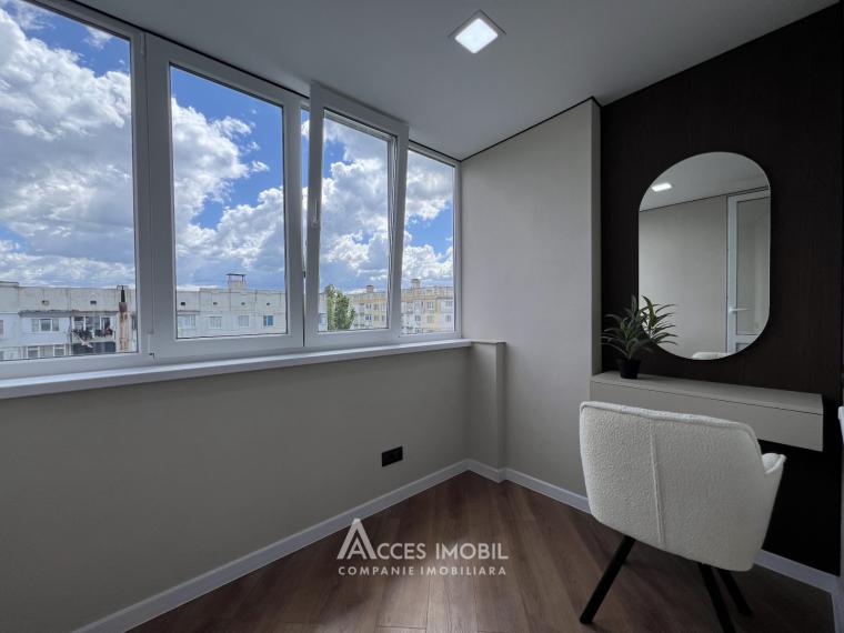Ciocana, str. Petru Zadnipru, 3 camere, 63m². Euroreparație! Seria 135!: 13