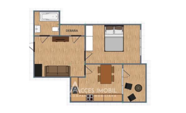 Golban Trade! Bloc Nou! Durlești, str. Regina Elisabeta, 1 cameră + living. Varianta albă!: 10