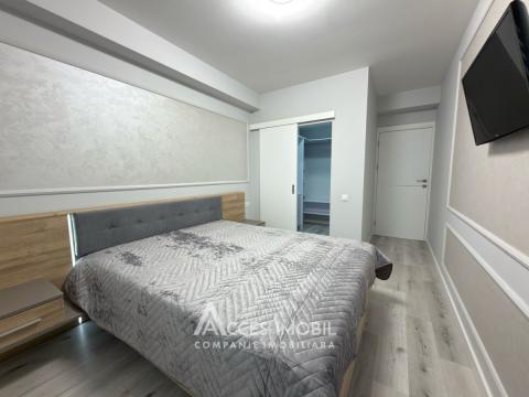 Basconslux! Bloc Nou! Ciocana, str. Mircea cel Bătrân, 2 camere + living. Euroreparație! Încălzire autonomă!: 3