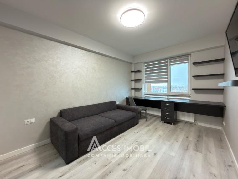Basconslux! Bloc Nou! Ciocana, str. Mircea cel Bătrân, 2 camere + living. Euroreparație! Încălzire autonomă!: 4
