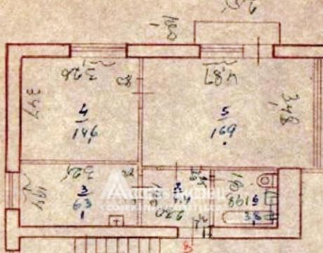 Телецентр, ул. Академией, 2 комнаты. Хрущёвка!: 17