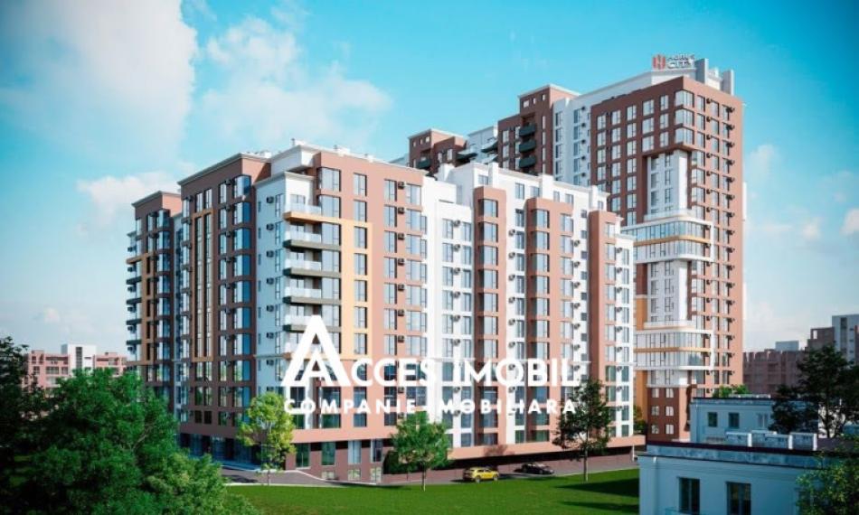 Bloc Nou! Râșcani, str. Tudor Vladimirescu, 3 camere + living. Varianta albă!: 3