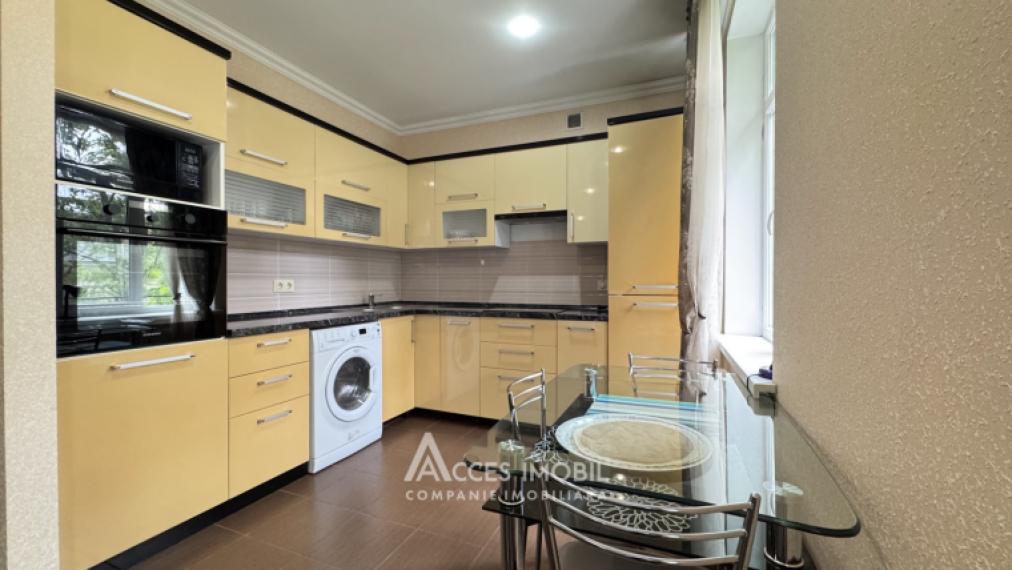 Centru, str. Mihai Eminescu, 2 camere + living. Euroreparație! Priveliște!: 4