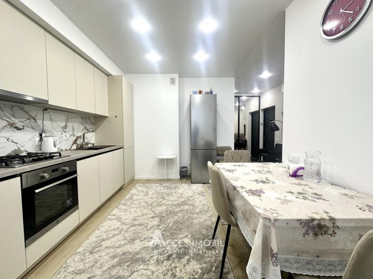 Pamir Construct! Bloc Nou! Botanica, str. Ghica-Vodă, 1 cameră + living. Euroreparație!: 6