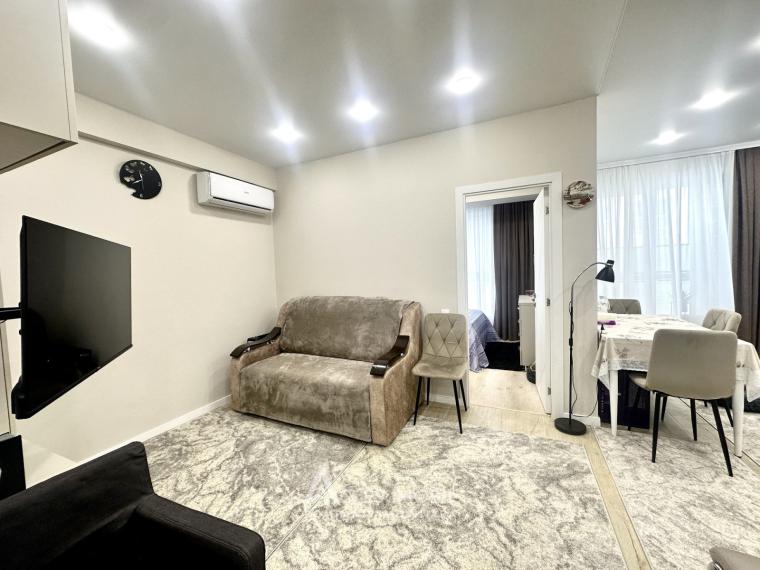 Pamir Construct! Bloc Nou! Botanica, str. Ghica-Vodă, 1 cameră + living. Euroreparație!: 4