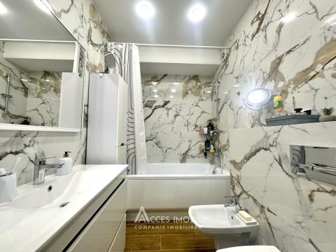 Pamir Construct! Bloc Nou! Botanica, str. Ghica-Vodă, 1 cameră + living. Euroreparație!: 9