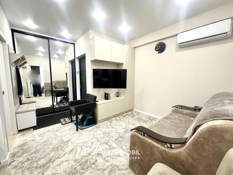 Pamir Construct! Bloc Nou! Botanica, str. Ghica-Vodă, 1 cameră + living. Euroreparație!: 3