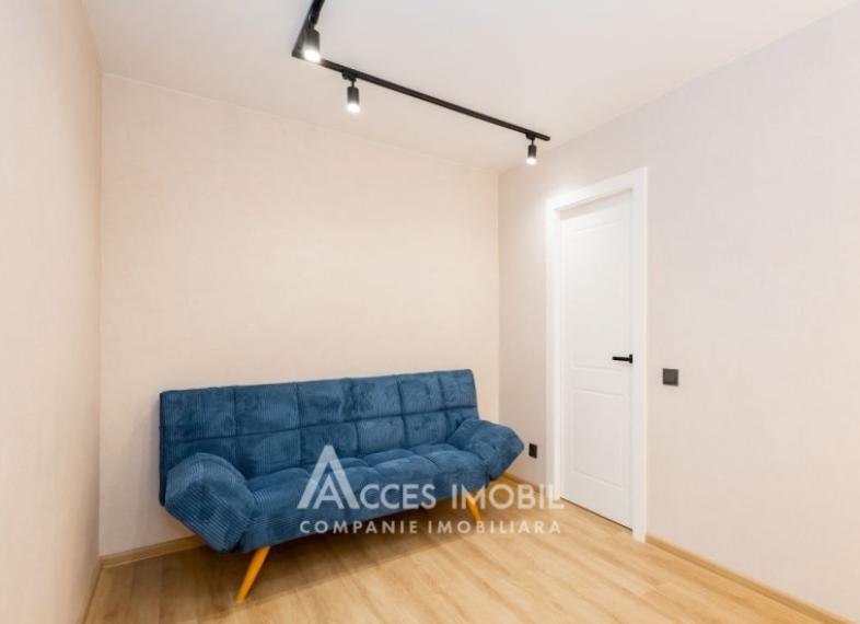 Buiucani, str. Calea Ieșilor, 2 camere + living. Euroreparație!: 4