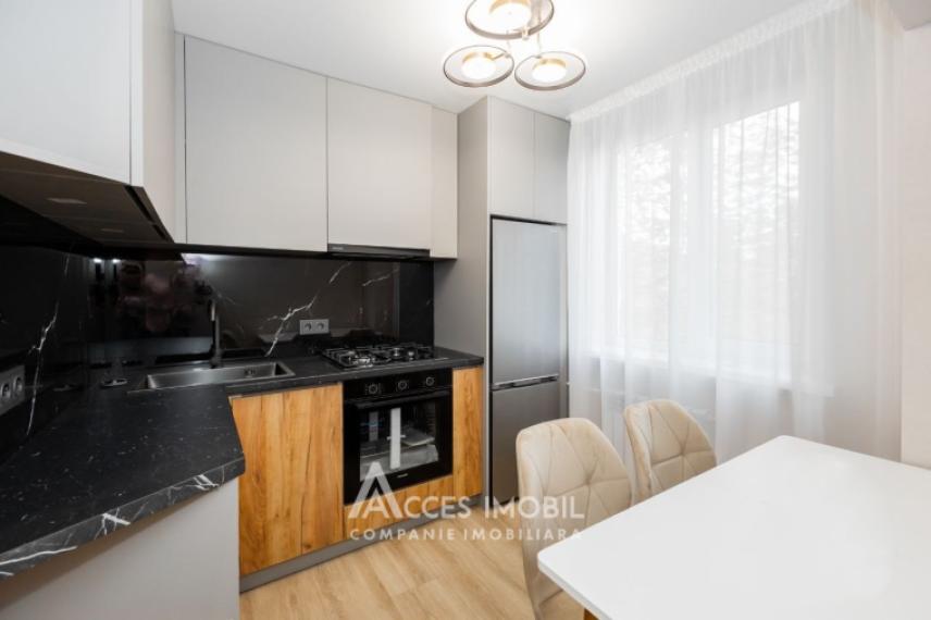 Buiucani, str. Calea Ieșilor, 2 camere + living. Euroreparație!: 6