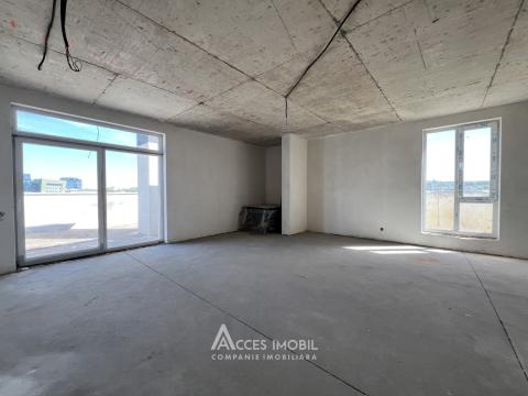 Penthouse! Bloc Nou! Buiucani, str. Calea Ieșilor, 130 m² + 100 m² terasă. Inclus parcare și debara!: 4