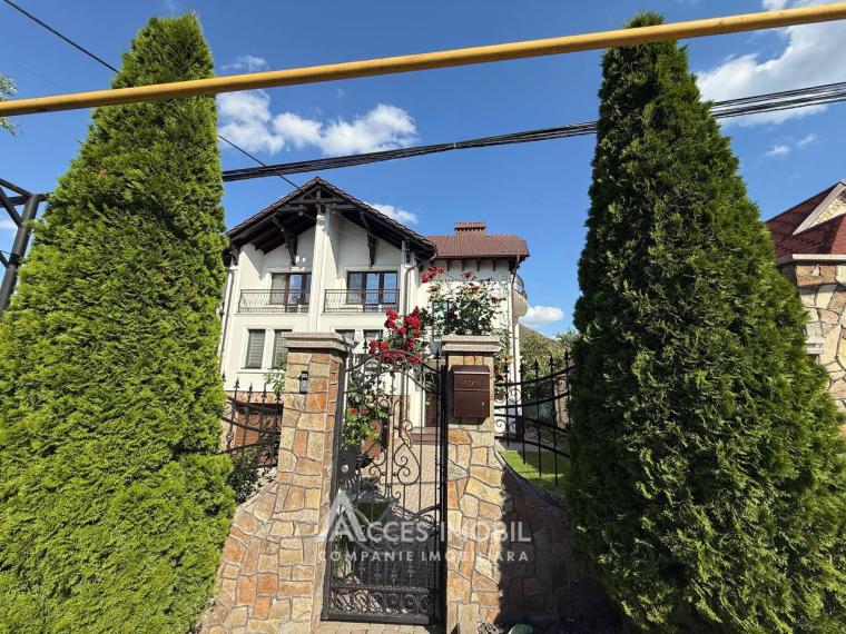 Rent! Duplex in 3 levels! Durlești, Calea Unirii street, 4 rooms + living room, 100m² + 3 ares. Eurorepair!: 29