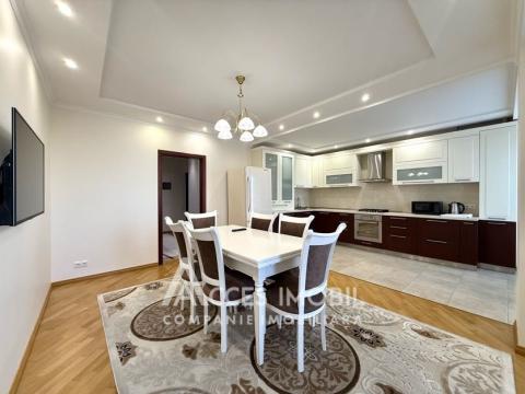 Chirie! Bloc Nou! Centru, bd. Ștefan cel Mare, 3 camere + living. Euroreparație!: 10