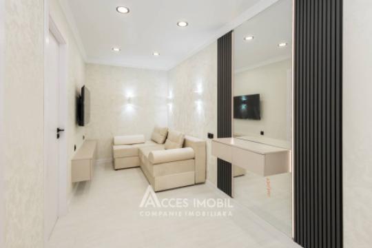 Ciocana, bd. Mircea cel Bătrân, 2 camere + living. Euroreparație!: 4