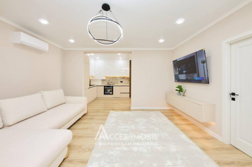 Carpeni! Bloc Nou! Botanica, str. Burebista, 2 camere + living. Euroreparație!: 1