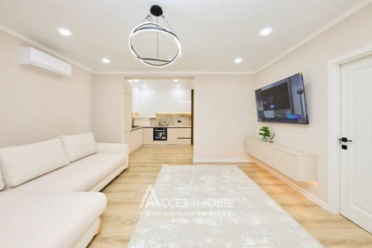 Carpeni! Bloc Nou! Botanica, str. Burebista, 2 camere + living. Euroreparație!: 1