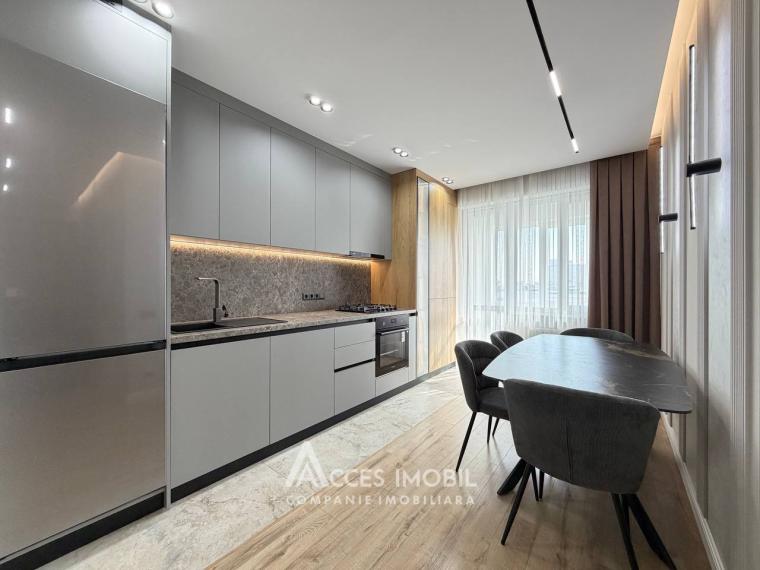 Bloc Nou! Buiucani, str. Ghioceilor, 2 camere + living. Euroreparație!: 2