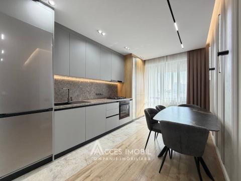 Bloc Nou! Buiucani, str. Ghioceilor, 2 camere + living. Euroreparație!: 2