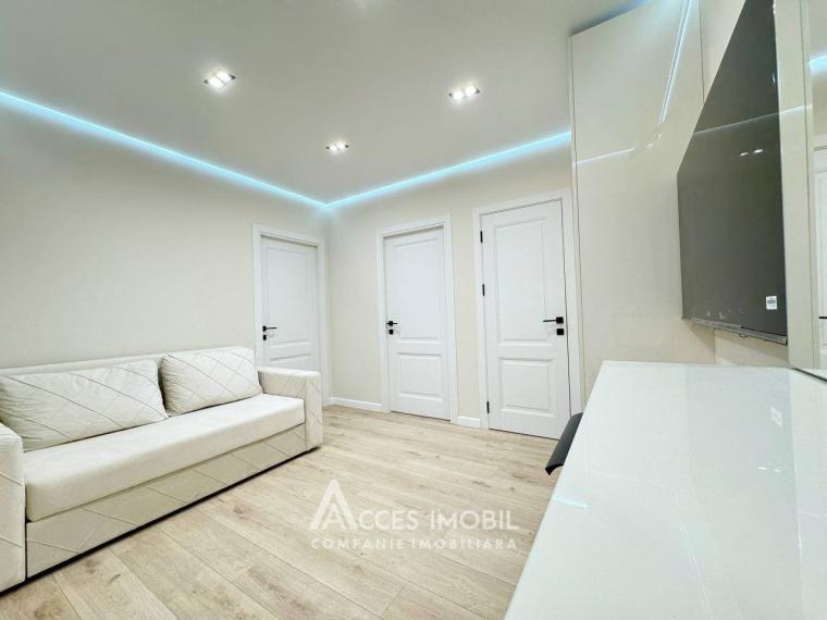 For Rent! New Block! Center, Cornesti str., 2 rooms + living. Euro repair!: 3