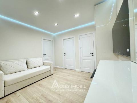For Rent! New Block! Center, Cornesti str., 2 rooms + living. Euro repair!: 3