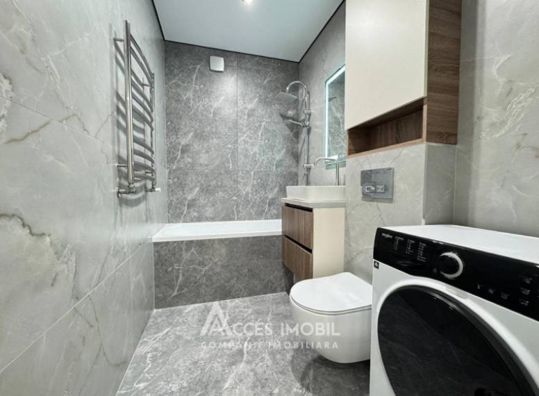 For Rent! New Block! Center, Cornesti str., 2 rooms + living. Euro repair!: 15