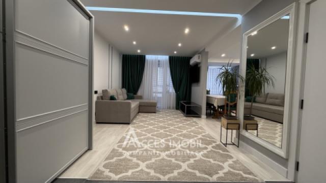 Lagmar! Bloc Nou! Buiucani, str. L.Deleanu, 1 cameră + living. Euroreparație!: 2