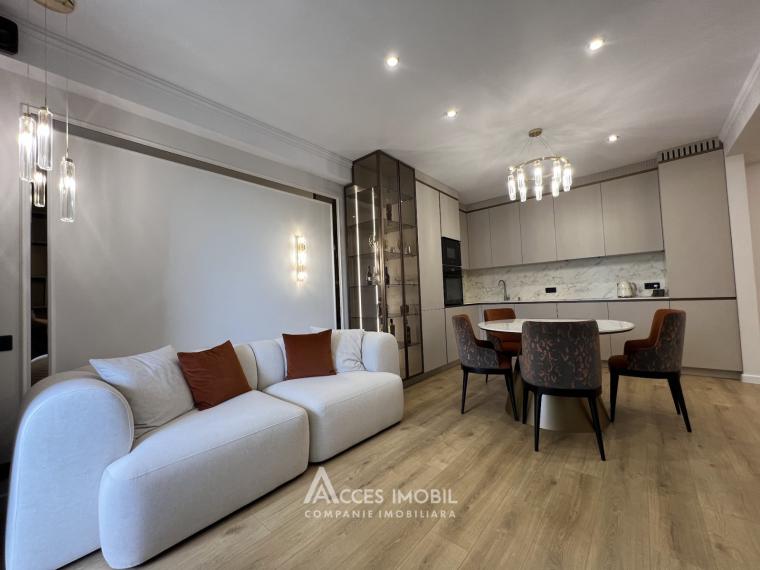 Oasis! Bloc Nou! Râșcani, str. Bogdan-Voievod, 2 camere + living. Euroreparație! Încălzire autonomă!: 7
