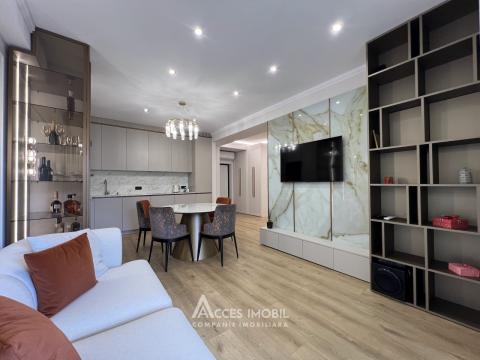 Oasis! Bloc Nou! Râșcani, str. Bogdan-Voievod, 2 camere + living. Euroreparație! Încălzire autonomă!: 5