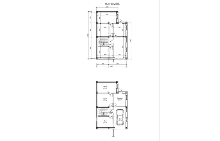 Casă în 2 niveluri! Tohatin, Î.P. Victoria-Aura, 250m2 + 6 ari. În construcție!: 18