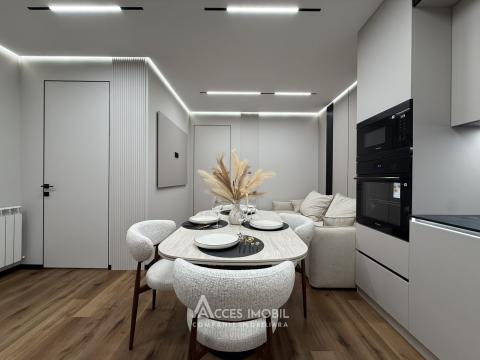 Exfactor! Bloc Nou! Ciocana, bd. Mircea cel Bătrân, 2 camere + living. Euroreparație!: 2