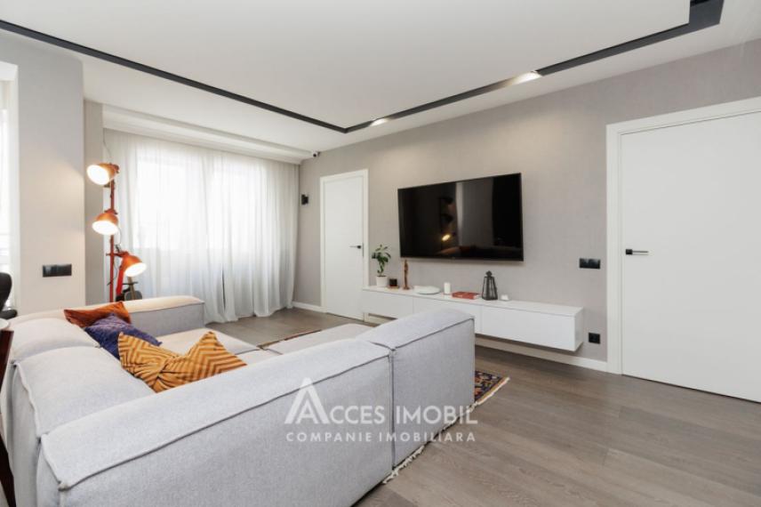Reconscivil! Ciocana, Mircea cel Batran avenue, 2 rooms + living. Euro repair!: 0