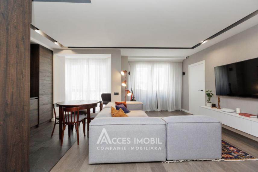 Reconscivil! Ciocana, Mircea cel Batran avenue, 2 rooms + living. Euro repair!: 2