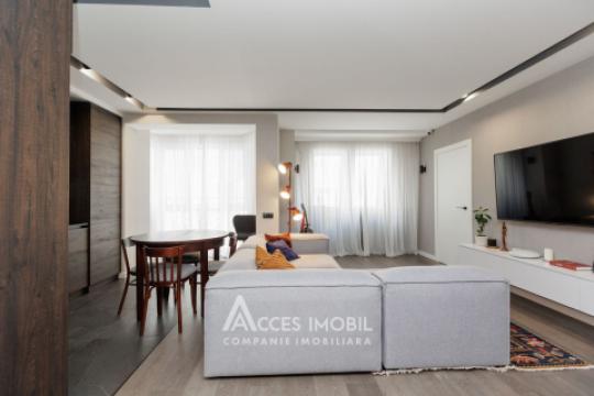 Reconscivil! Ciocana, Mircea cel Batran avenue, 2 rooms + living. Euro repair!: 2