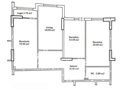 Inamstro! New Block! Buiucani, L. Deleanu street, 3 rooms. White version!: 2