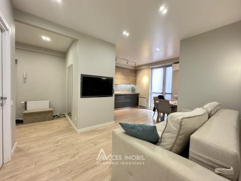 Chirie! Dansicons! Bloc Nou! Buiucani, str. Ion Creangă, 2 camere + living! Euroreparație!: 4
