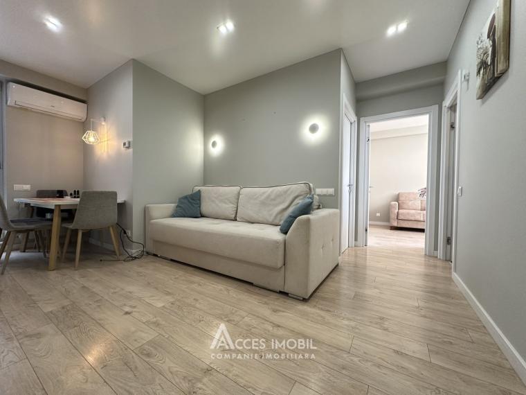 Chirie! Dansicons! Bloc Nou! Buiucani, str. Ion Creangă, 2 camere + living! Euroreparație!: 5