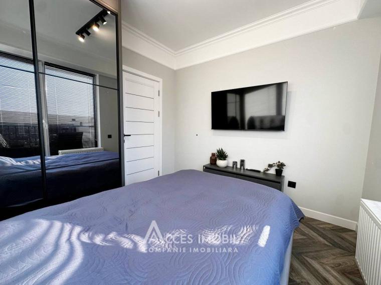 Bloc nou! str. Nadejda Russo, Râșcani, 2 camere + living. Euroreparație! + Terasă de 25m2!: 6