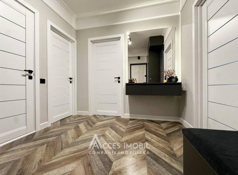 Bloc nou! str. Nadejda Russo, Râșcani, 2 camere + living. Euroreparație! + Terasă de 25m2!: 9