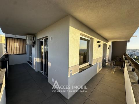 Bloc nou! str. Nadejda Russo, Râșcani, 2 camere + living. Euroreparație! + Terasă de 25m2!: 11