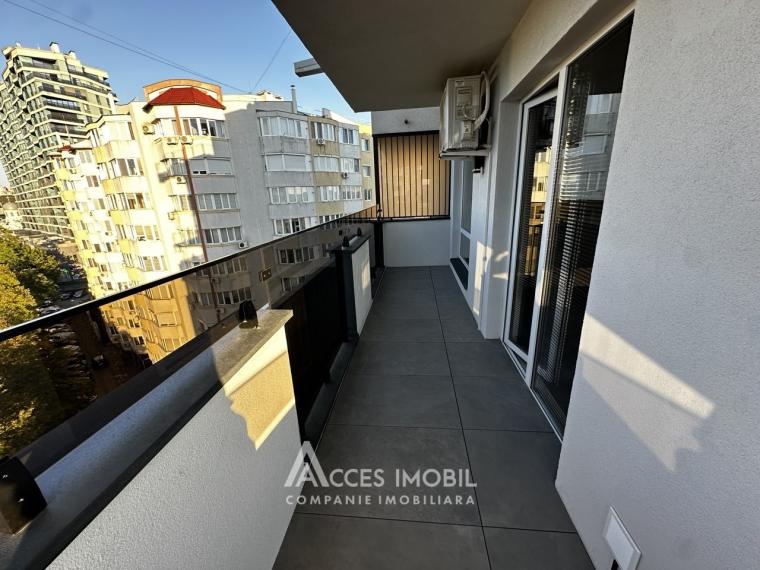 Bloc nou! str. Nadejda Russo, Râșcani, 2 camere + living. Euroreparație! + Terasă de 25m2!: 14
