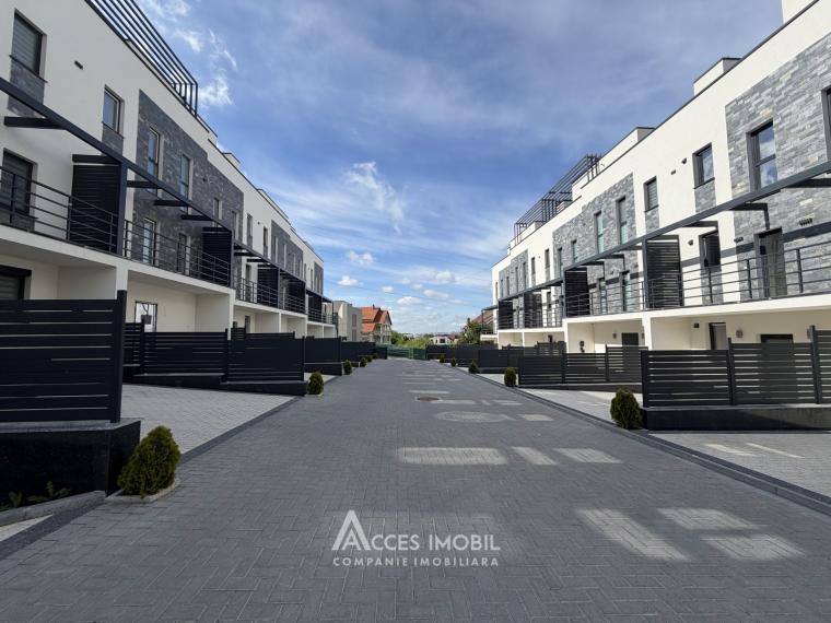 TownHouse în 3 niveluri! Râșcani, str. Chicago, 3 camere + living, 210m2 + 2 ari. Euroreparație!: 24
