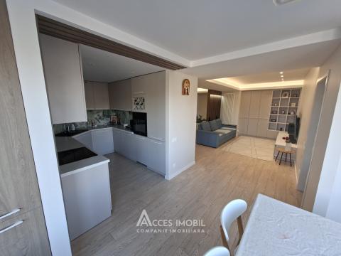 Bloc Nou! Durlești, str-la Codrilor, 3 camere + living. Euroreparație! Încălzire autonomă!: 2